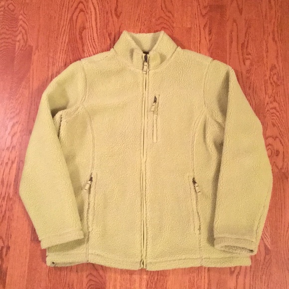 Land’s End thick cozy plush fleece jacket - Picture 1 of 5